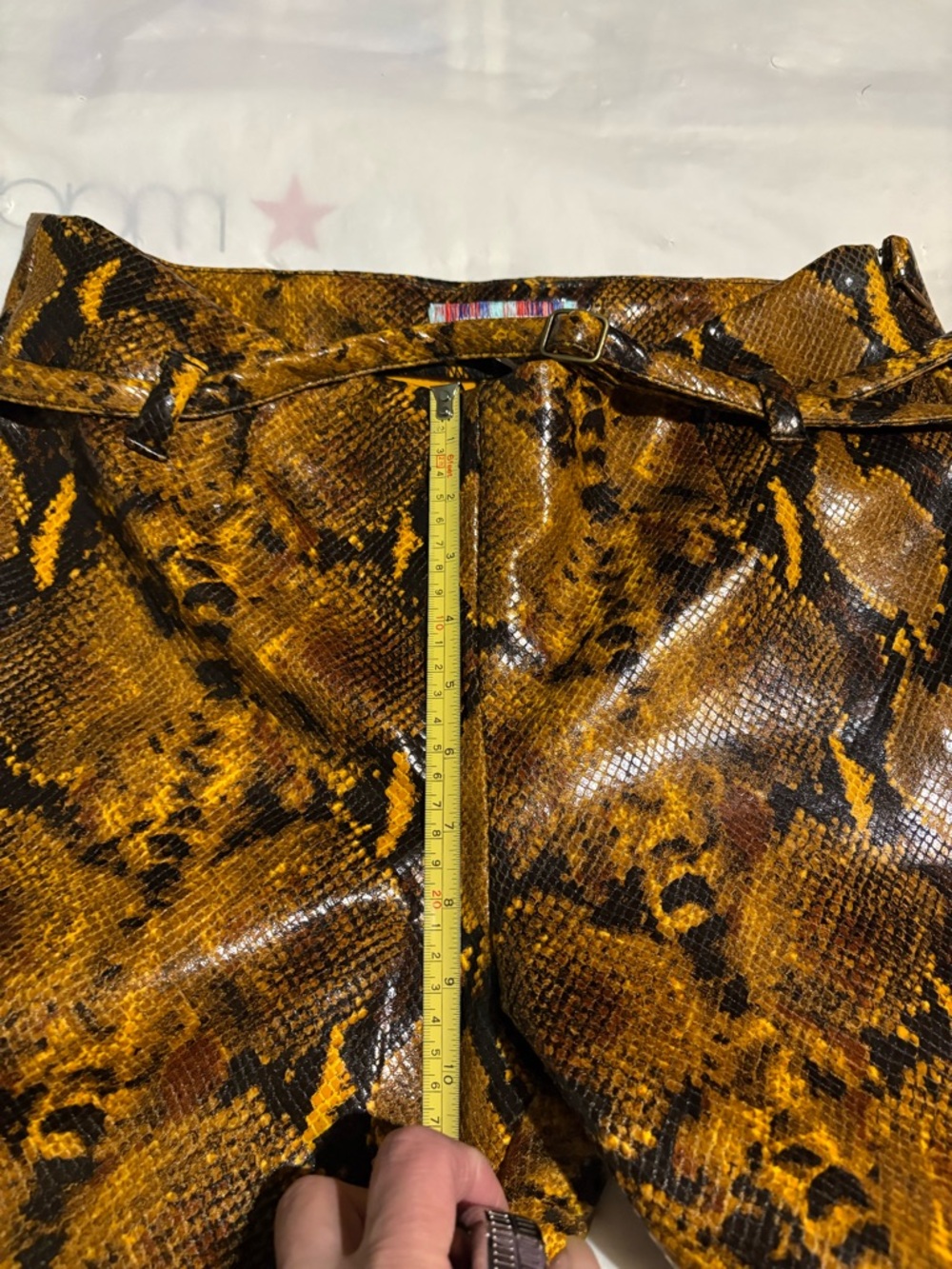 Urban Outfitters Snake-Print Flare Pants - Picture 8 of 16